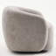 Fauteuil demi-tonneau pivotant rembourré Munehito-986386221