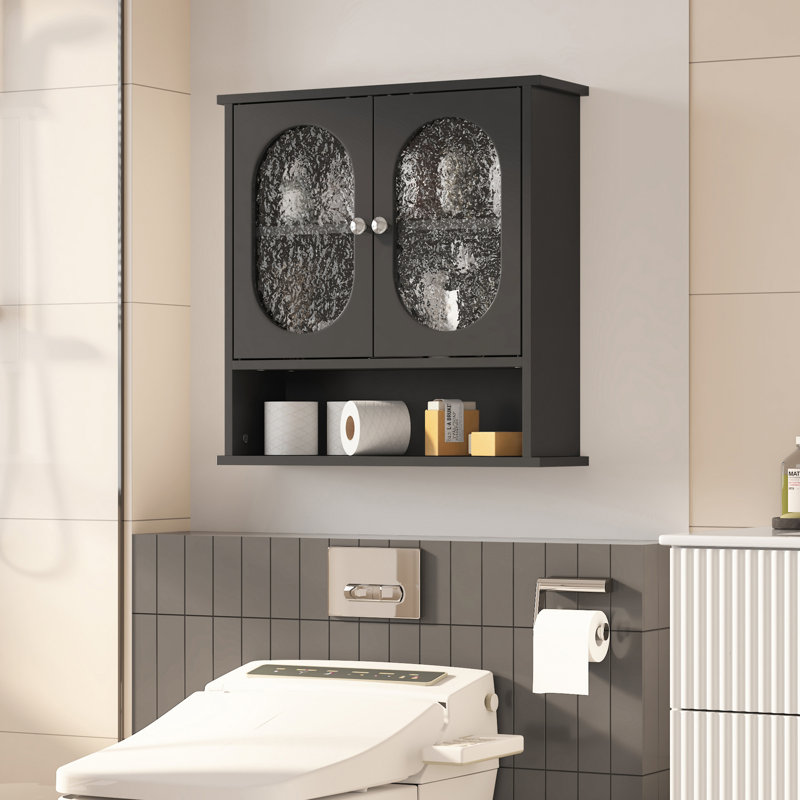 Bathroom Cabinet Wall Mounted, White Bathroom Wall Cabinets, Black