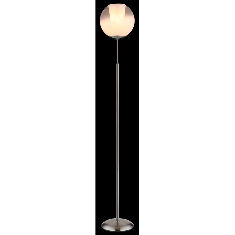 155cm Matte Novelty Floor Lamp, Silver