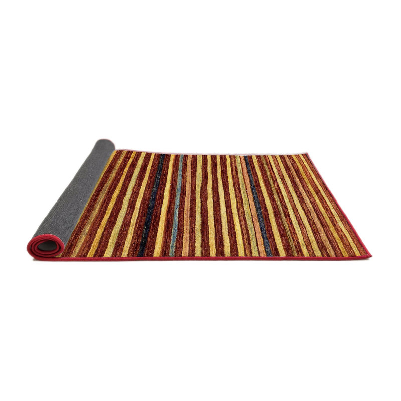 Gabrie Abstract Indoor Rug, Round 4'