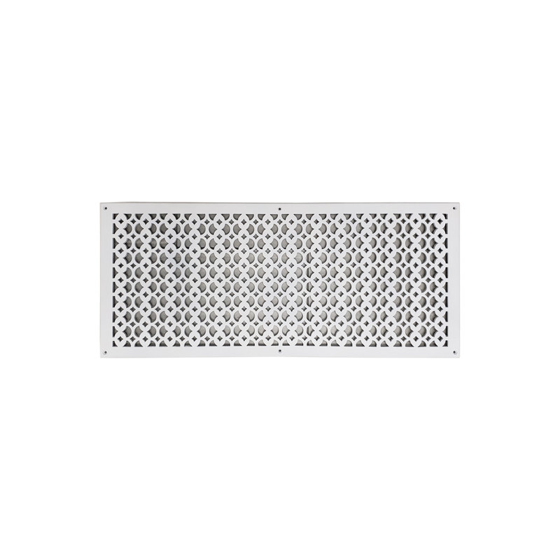 Grille murale en fonte d'aluminium