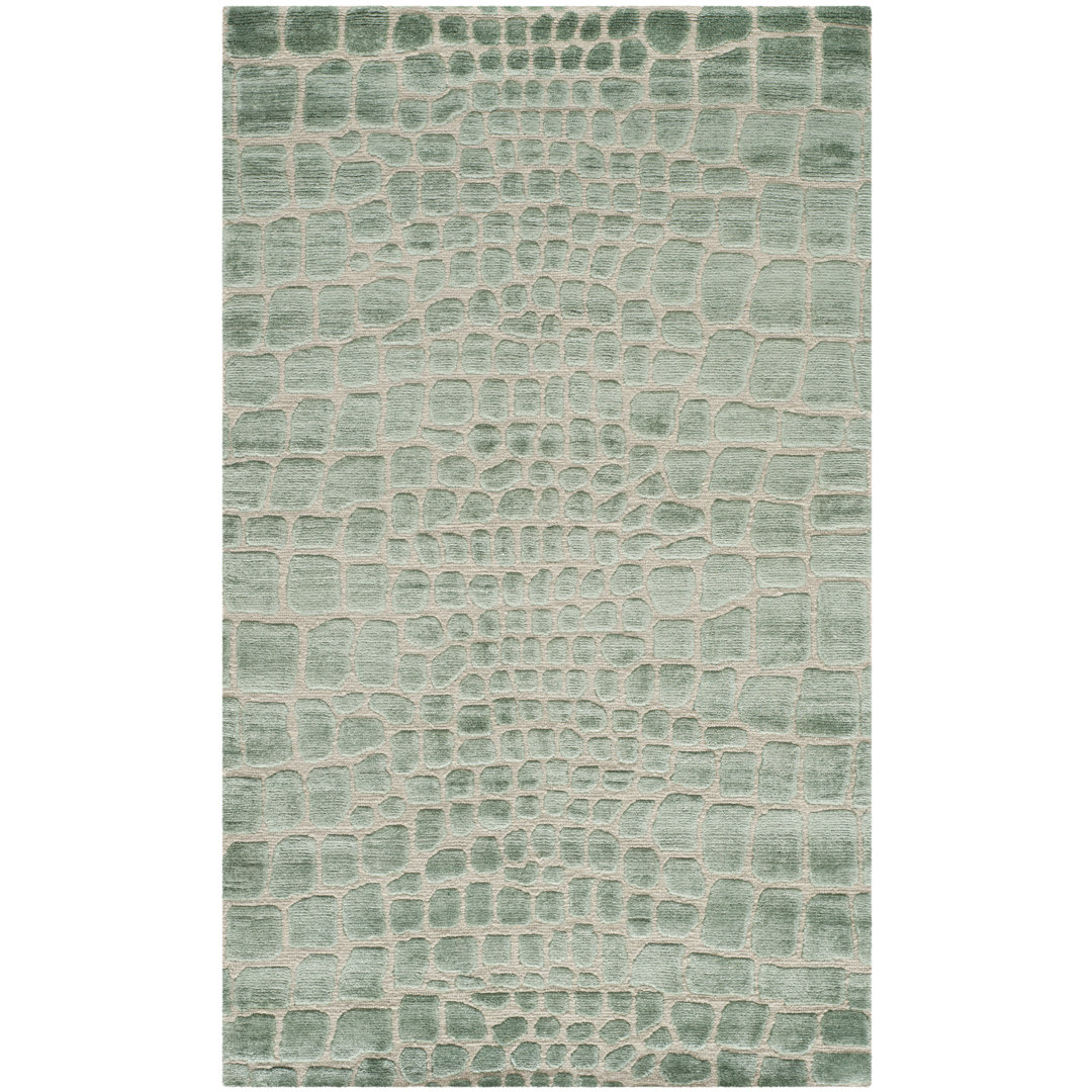 Amazonia Silk, Linen & Wool Animal Print Rug Safavieh Rug