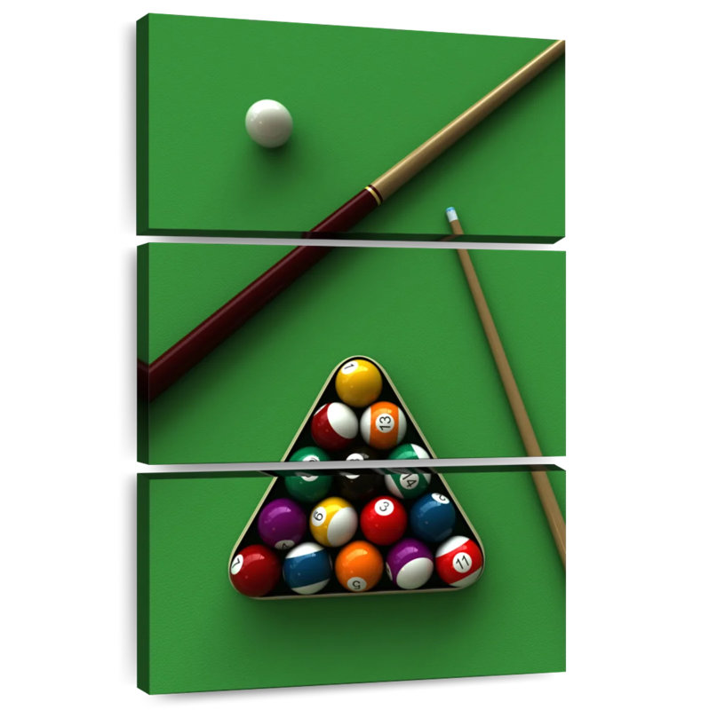 Équipement de jeu de billard Senne, H 32 po x l 20 po