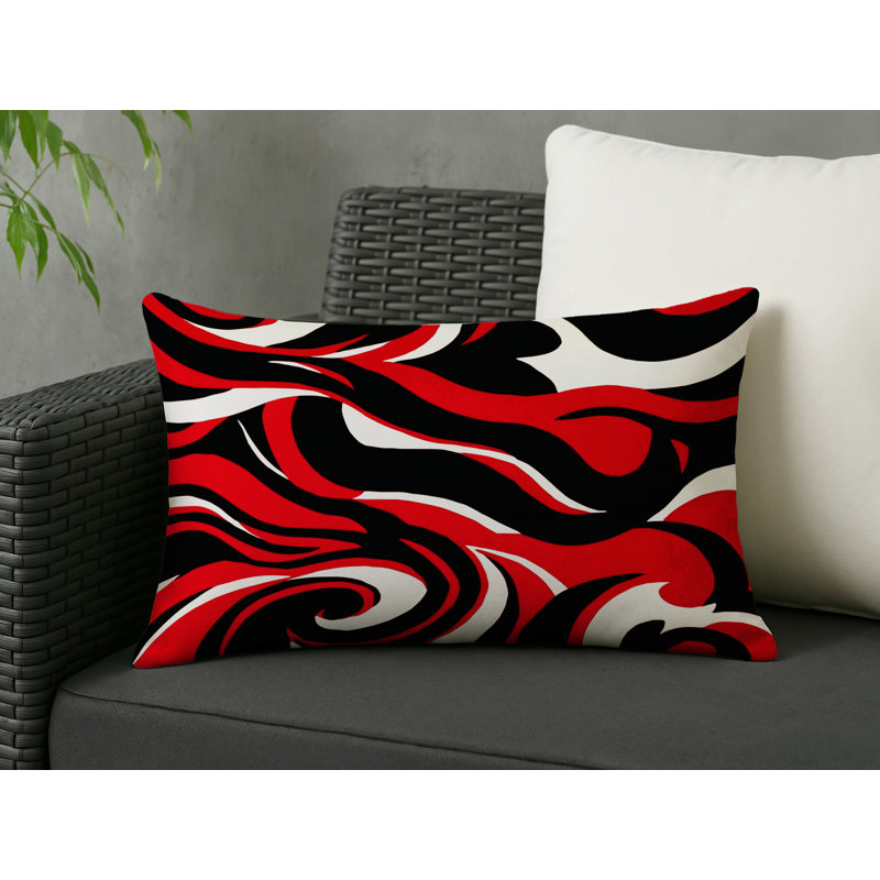 Tide Indoor And Outdoor Pillow, Rectangle 25"H x 18"W