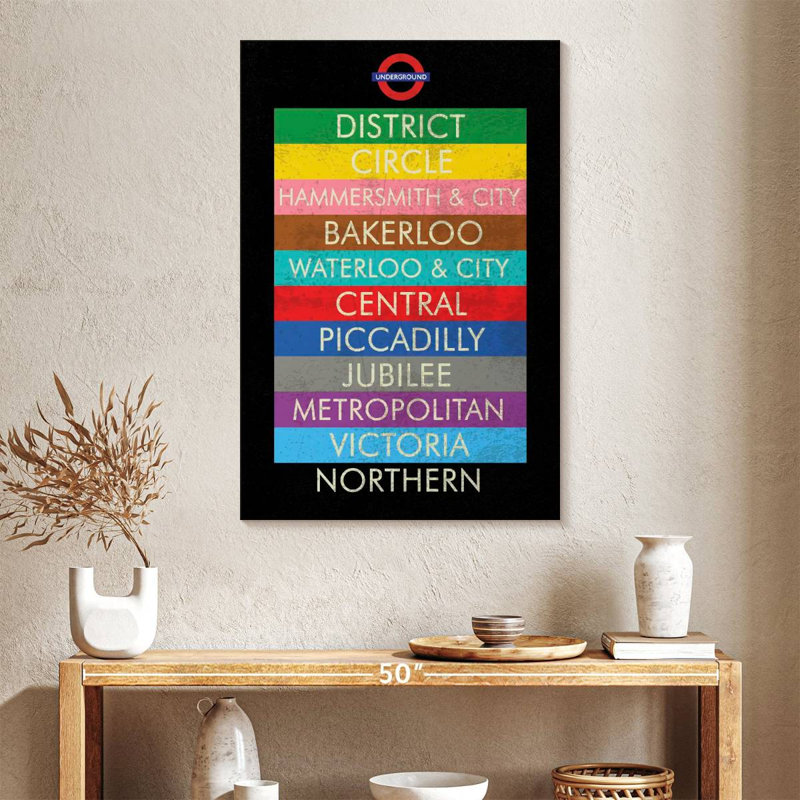 London, 39" H x 26" W