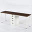 Bureau d'ordinateur, bureau pour deux personnes, bureau de travail