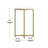 Norrell Laminate Table Set with X Metal Frame with Coffee Table and 2 End Tables-239140296