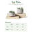 6.5+8 Inch Ceramic Plant Pot with Drainage Hole-193060641