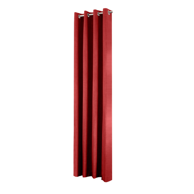 Ensemble de 2 rideaux occultants Solar Max, Rouge