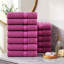 Collection de serviettes essuie-mains texturés 100% coton Hode-131518171-131590801