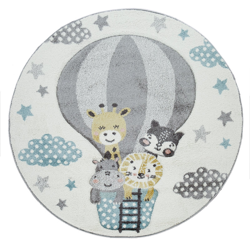 Isabelle & Max™ Machine Woven Polypropylene Rug, Round 3'11"