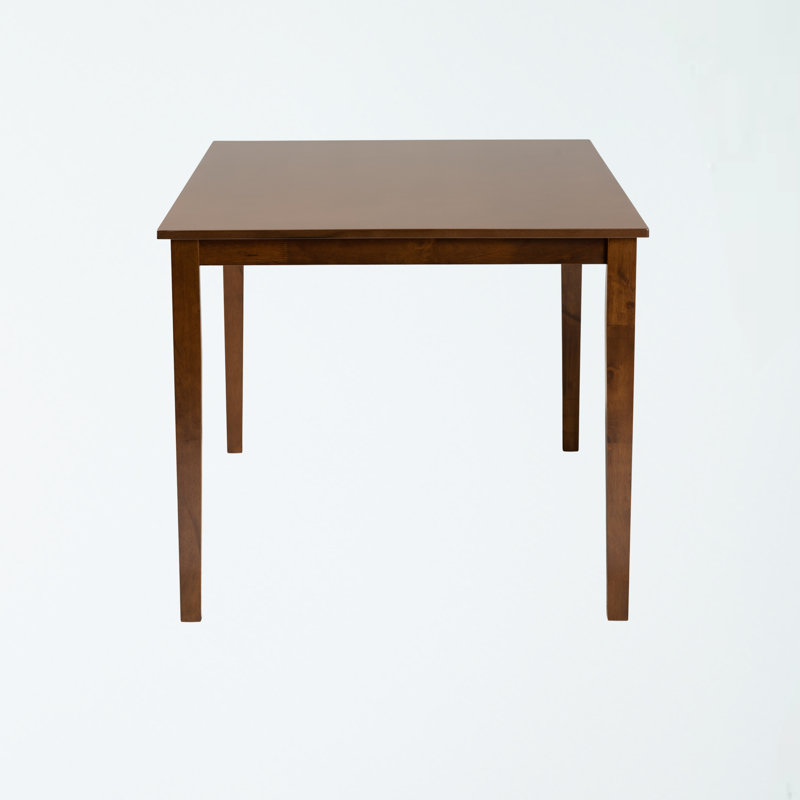 Jouan Solid Wood Base Dining Table, Walnut