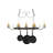 Handforged Oval Metal Handcrafted Oval Chandelier Pot Rack