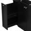 30-inch Black Bathroom Counter With Ceramic Sink Vanity - Functional Design Cabinet 30" & For Modern Bath