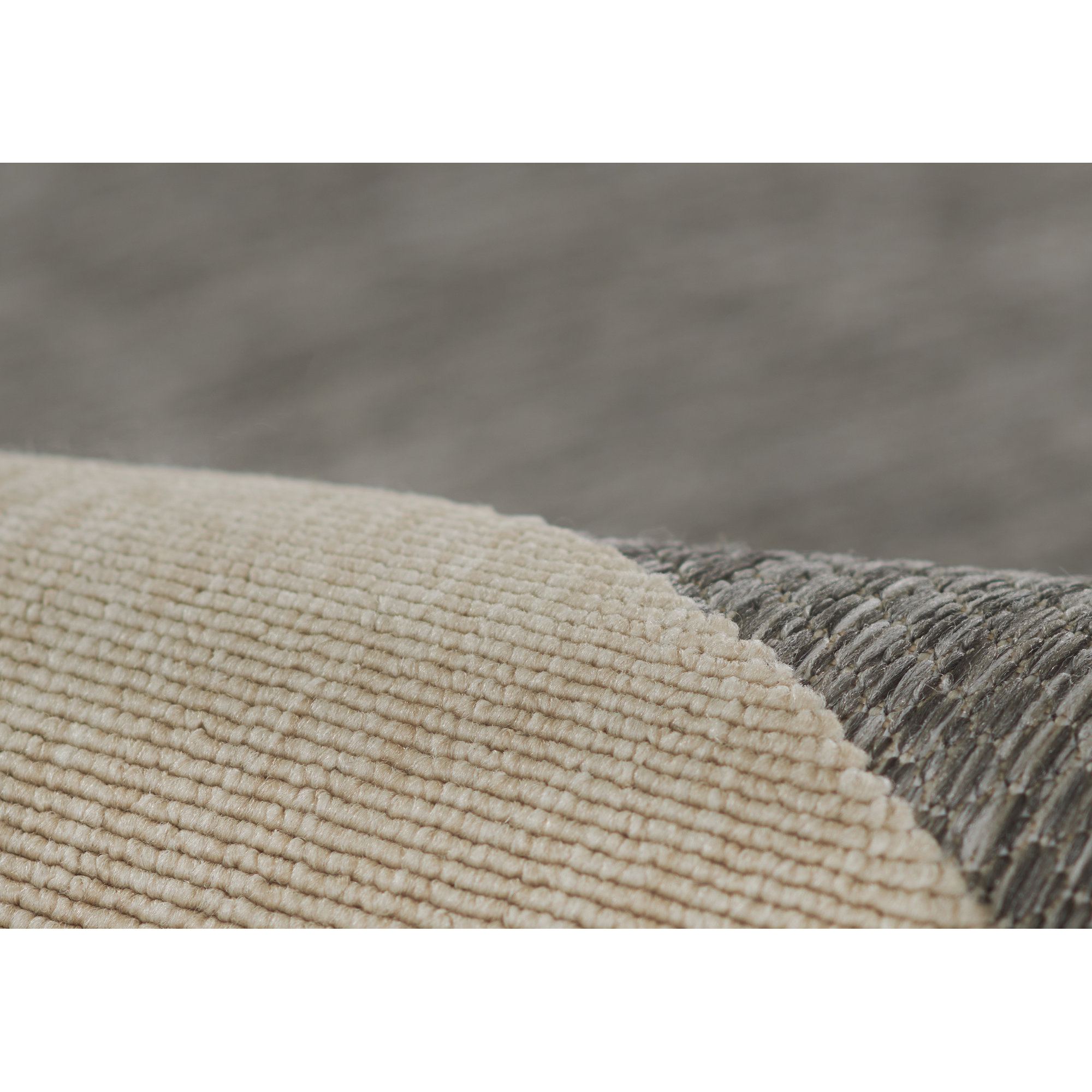 Aseelah Gray/Ivory Indoor/Outdoor Rug, Runner 2'7" x 7'6"