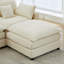Canapé modulaire inclinable rembourré-723959655