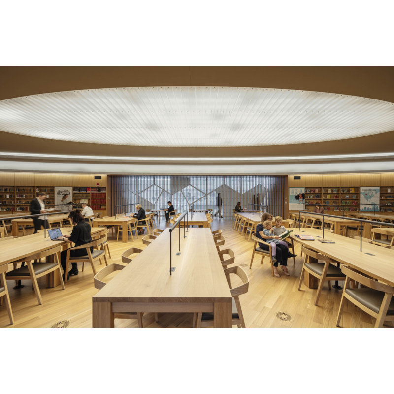 Sobre LED Desk Table Lamp, Metallic Black, 19.38" H x 36" W x 1.26" D