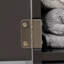Armoire de rangement pour salle de bain de 54 po de hauteur, tour à linge autoportante avec tablette à 2 niveaux et tiroirs, rangement de plancher étroit