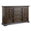 Ensemble de chambre à coucher avec lit à panneaux, commode et miroir Temple Cloud-100964922-100964925