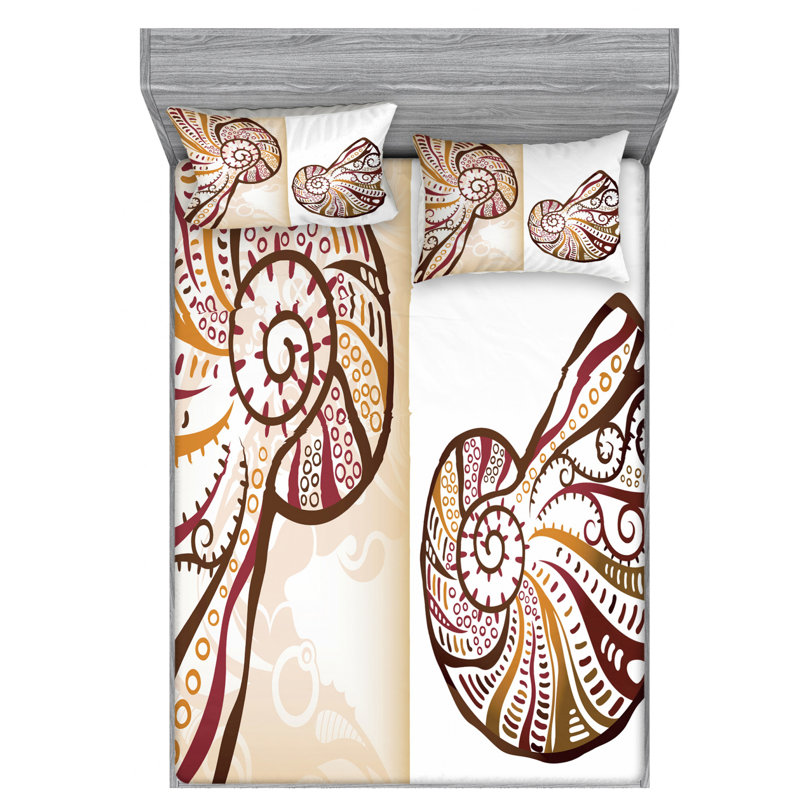 Microfiber Sheet Set, Queen Sheet Set with Fitted Sheet