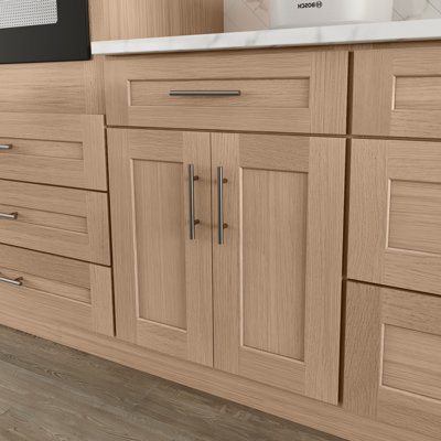 Sinber Ready to Assemble Solid Wood Shaker Base Kitchen Cabinet