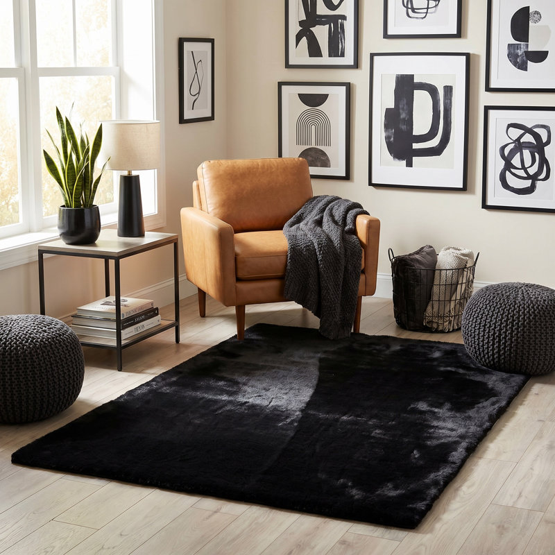 Tapis à poils longs velours Miami Collection Miami, 5' x 6'8