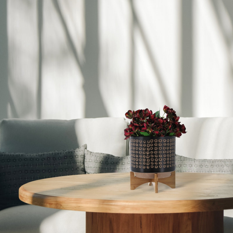 Pot à fleurs en céramique Dacy