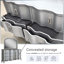 Commode double 6 tiroirs avec miroir Kastin