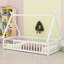 Lit de sol en forme de tente pour enfants avec garde-corps de protection-446228180-446228181
