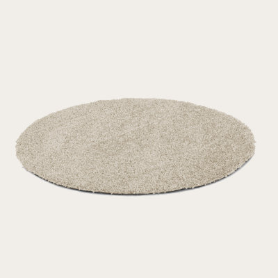 Elyam Machine Washable Tufted Beige Rug