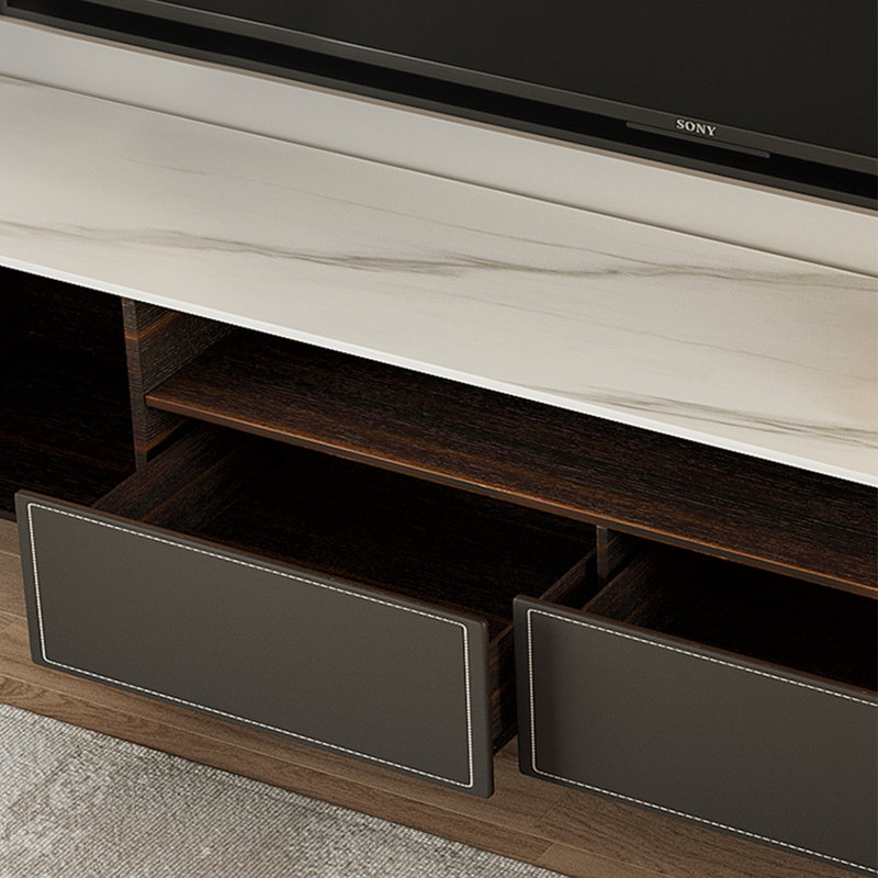 Italian style TV cabinet coffee table combination