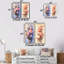 Elegant White Whispers Poppies - Ensemble de 2 décorations murales coquelicots-800102272-800102280