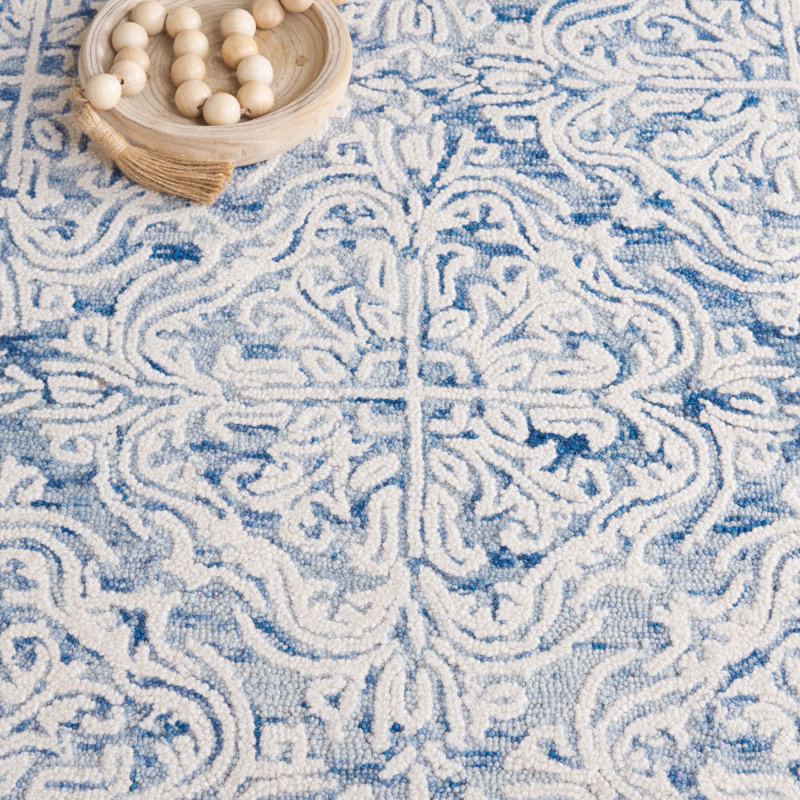 Tapis en laine touffeté à la main Davyan, Rectangle 2 pi x 3 pi