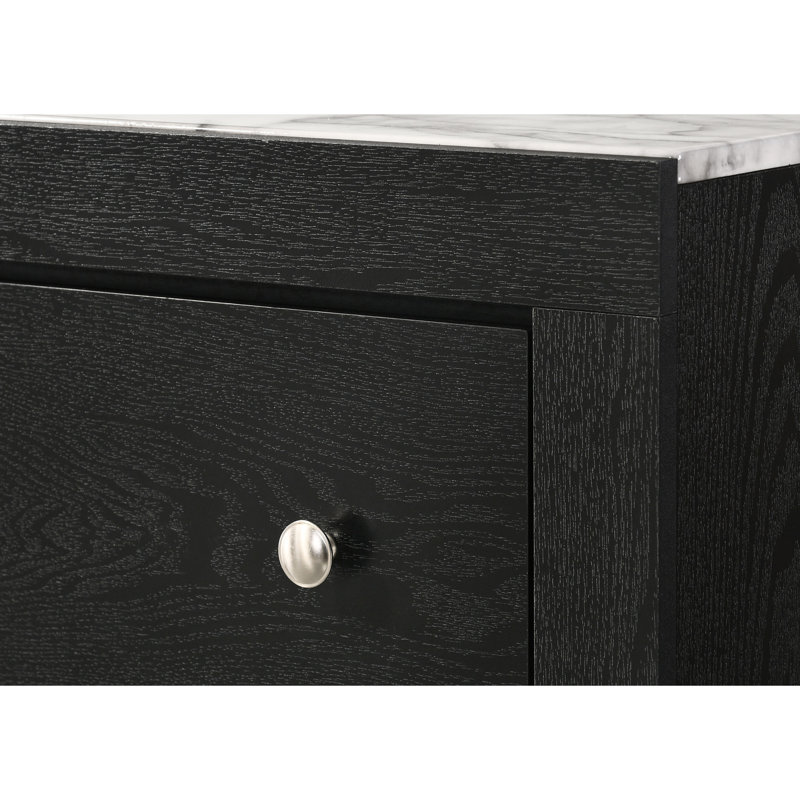 Table de chevet 2 tiroirs Modern Style