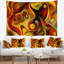 Tapisserie d'émotions de papillon abstrait-28484210