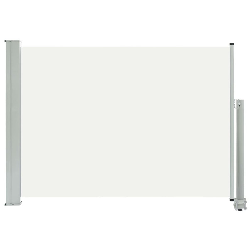 Dakota Fields 300cm W x 0.1cm D Glass Cover Retractable Window Awning, Cream