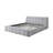 Hannah Gray Chenille Eastern King Bed-1924103234