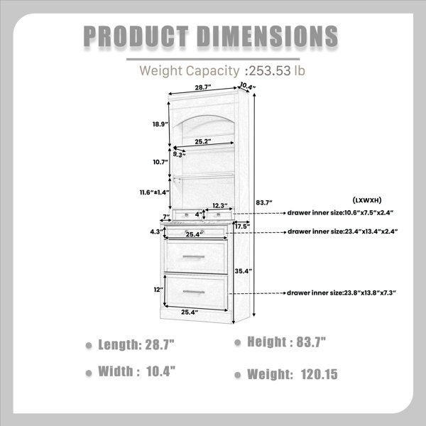 Dimensions du produit