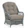Chaise avec accoudoirs en rotin Everglade