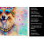 Pomeranian Hippie Dawg Kitchen Towel