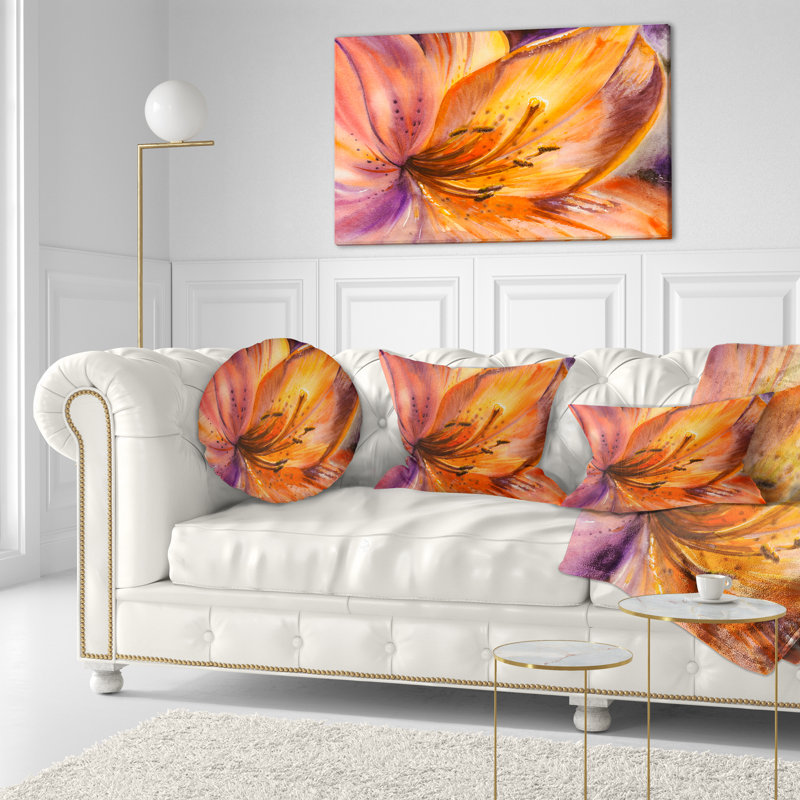 Coussin Orange