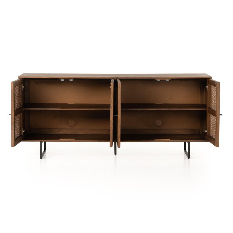 Carmel 72" Sideboard, Medium Brown
