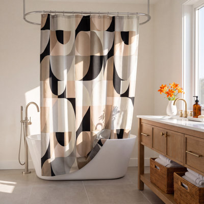 Stanley Mid-Century Shower Curtain