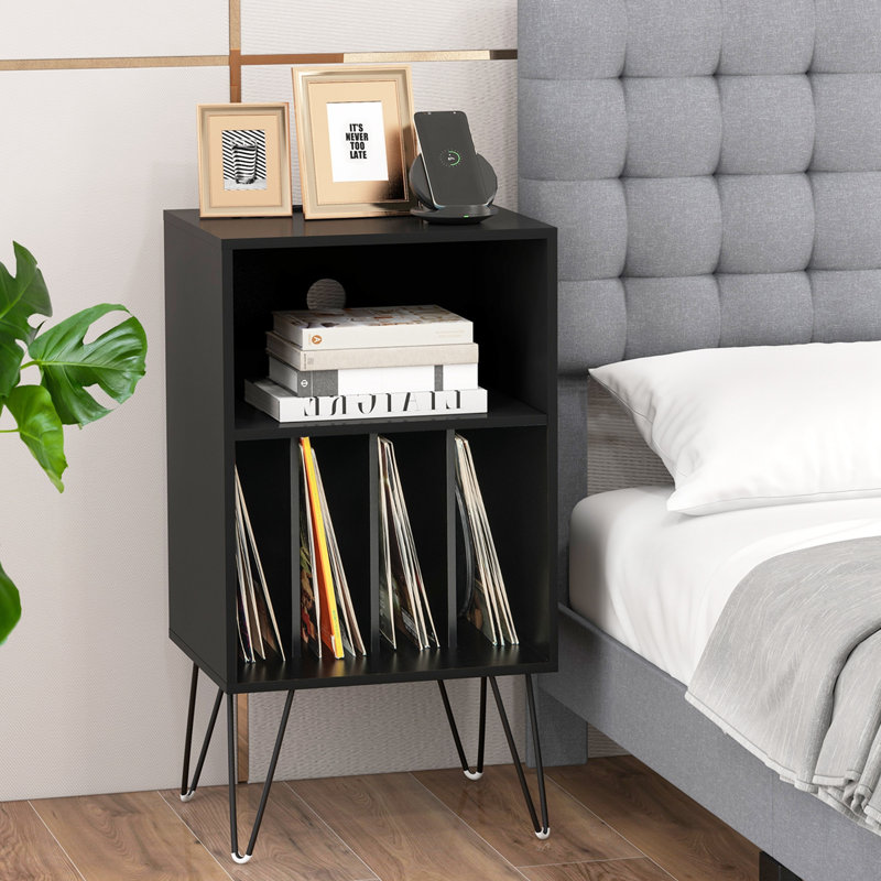 Table de chevet Cebria, Noir
