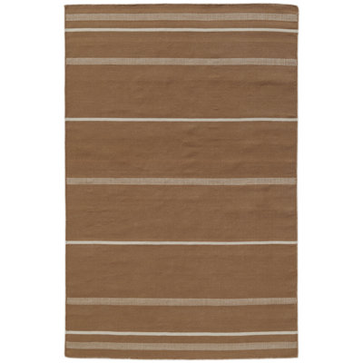 Flatweave Striped Outdoor Rug