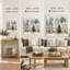 «Quiet Winter Square», art mural sur toile tendue-1809349367