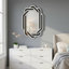 Miroir décoratif pour mur de salle de bain