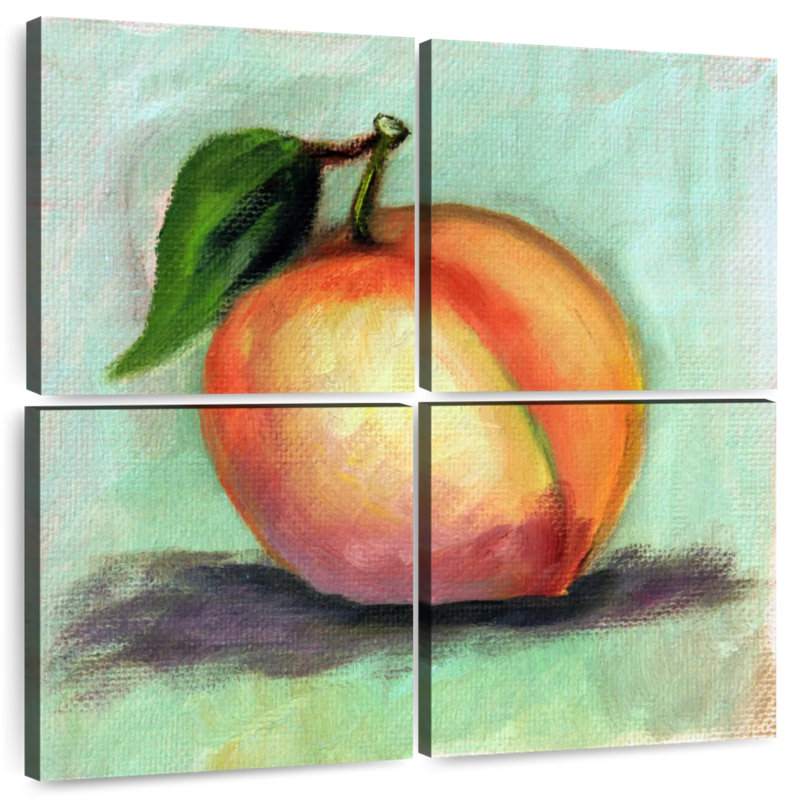 Yarlin Peach, 50" H x 50" W