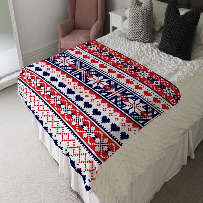 Cunningham Plain Weave / Muslin Throw Blanket