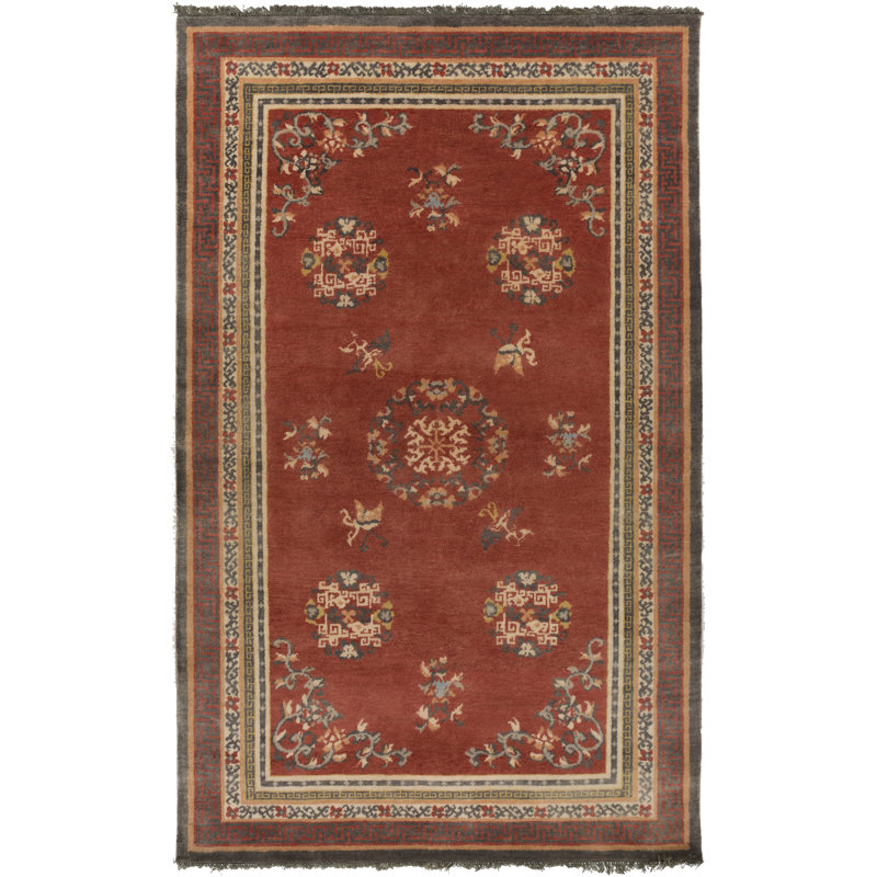 Miroir Wool Oriental Indoor Rug, Rectangle 8' x 11'